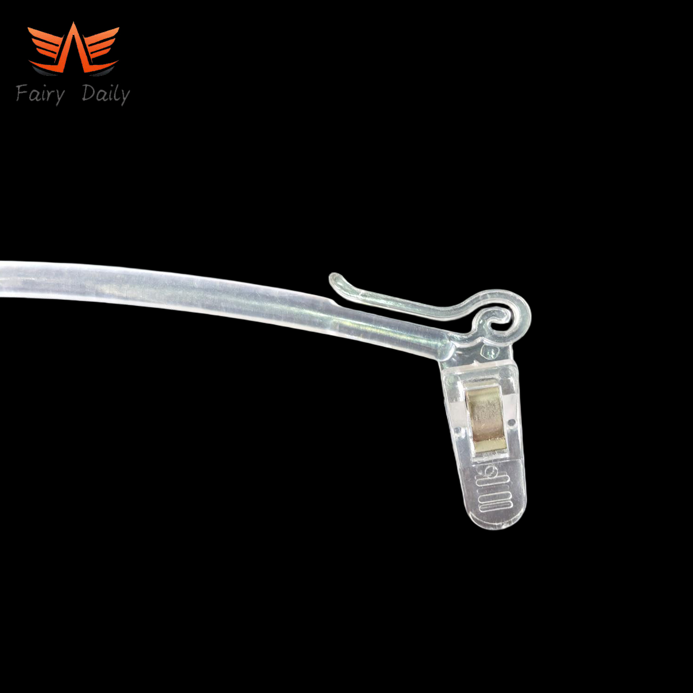 Hot Selling Clear Plastic Bikini Underwear Hanger Plastic Hangers for Underwear