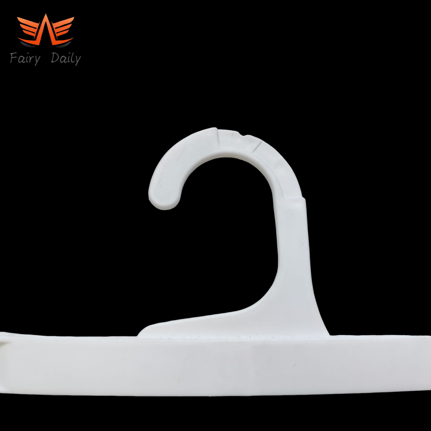 Plastic Pants Hanger with Clips Trouser Hanger
