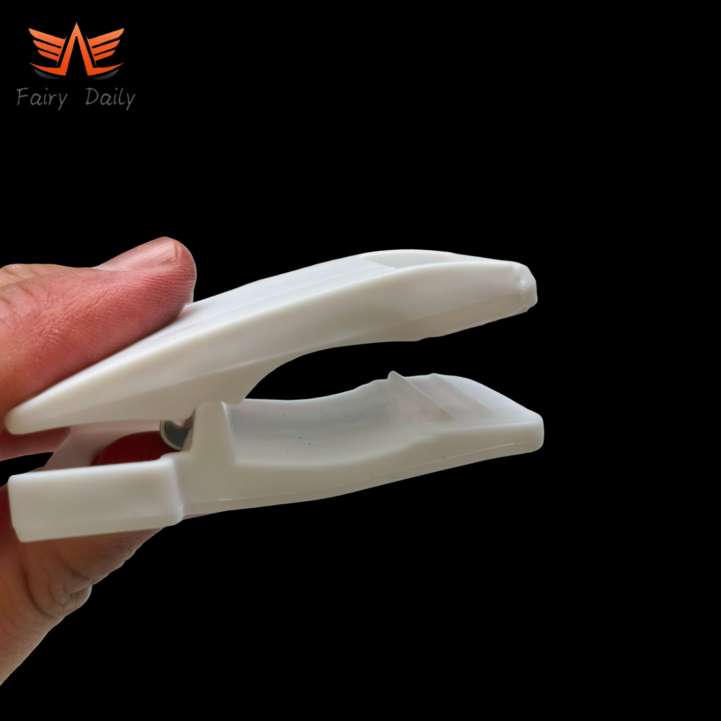 Plastic Pants Hanger with Clips Trouser Hanger