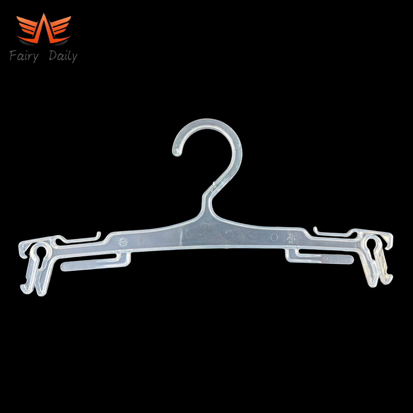 Hot Selling Clear Plastic Hanger Bikini Underwear Hangers for Shops