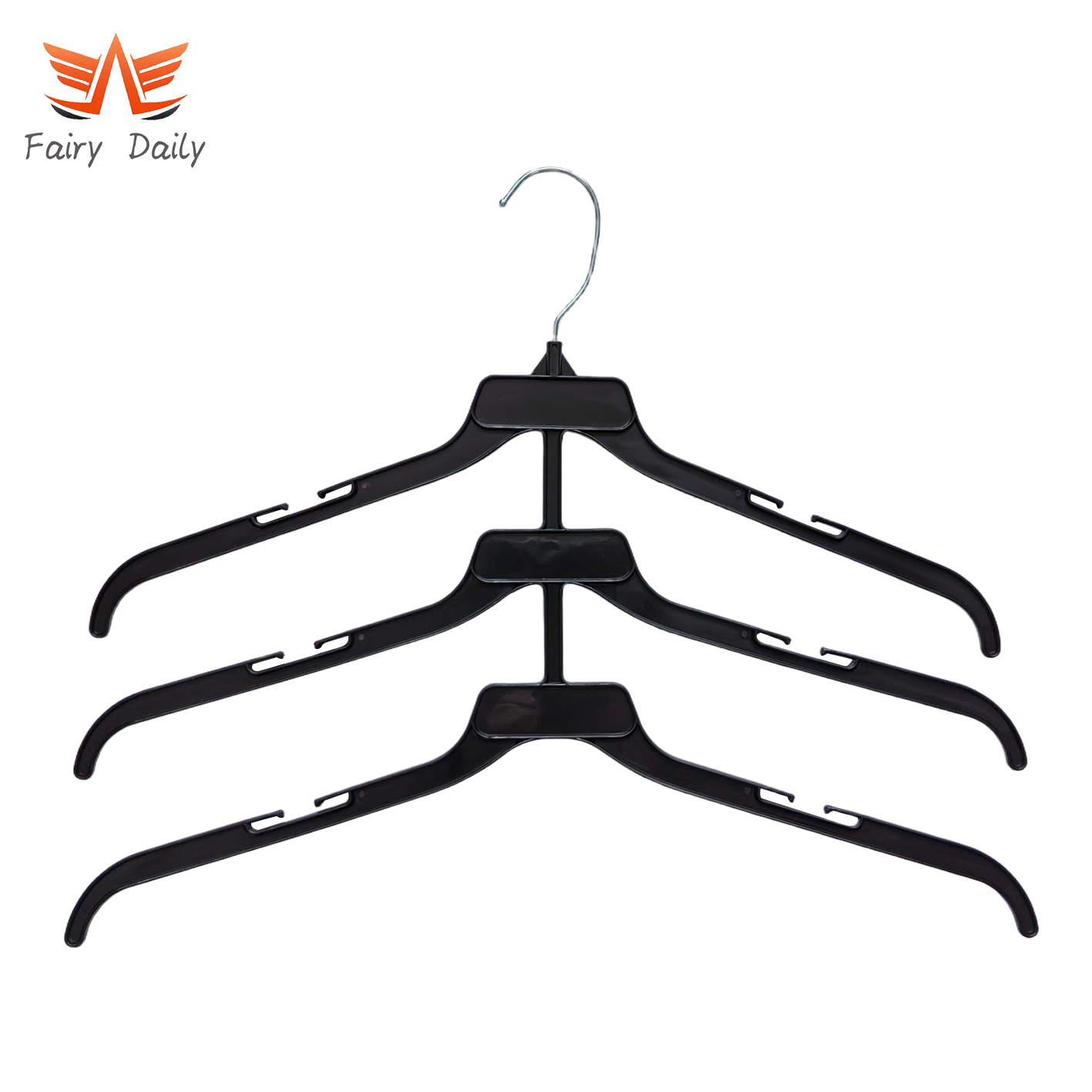 Kids/Children Plastic Clothes Double-Deck Hanger Display Hanger for Shop