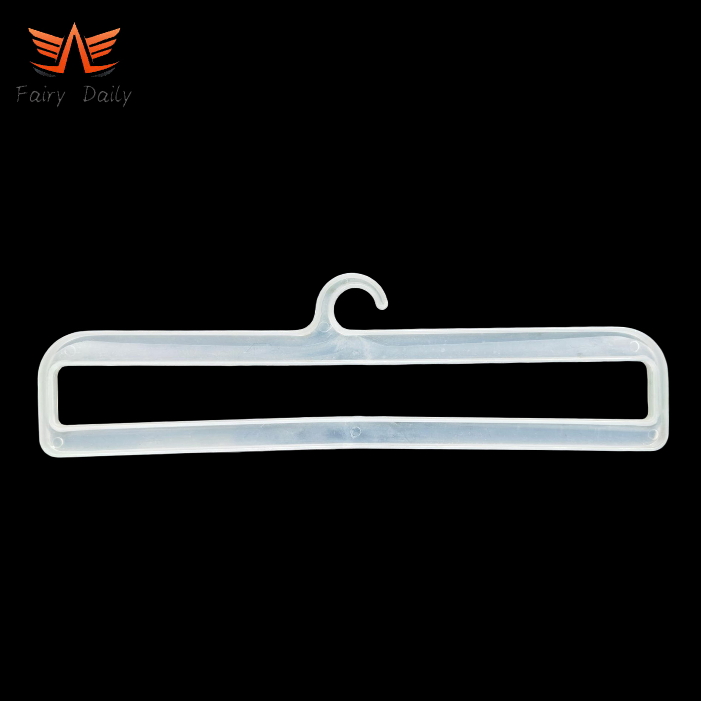 Hot Selling Plastic Scarf Hangers Black Scarf Hangers for Display Plastic Hangers