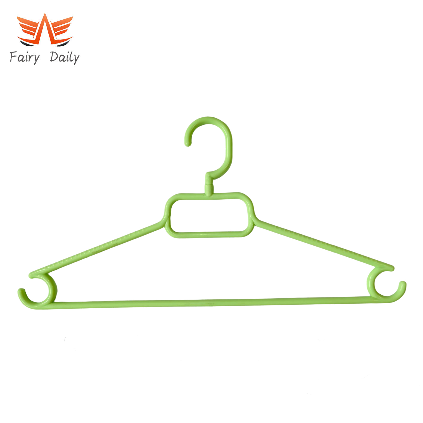 Colorful Adult Shirts Coat Clothes Hangers Display Plastic Hangers for Shops