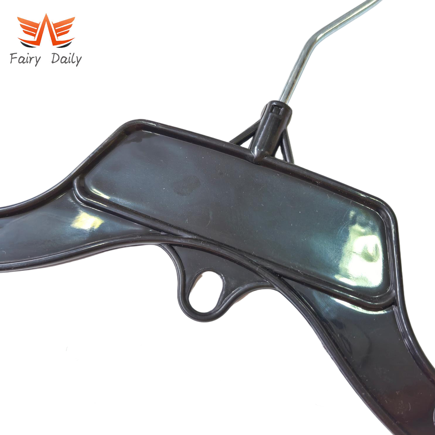 Plastic Jacket Hanger /Vics Clothing Hanger, Strong Plastic Top Hanger