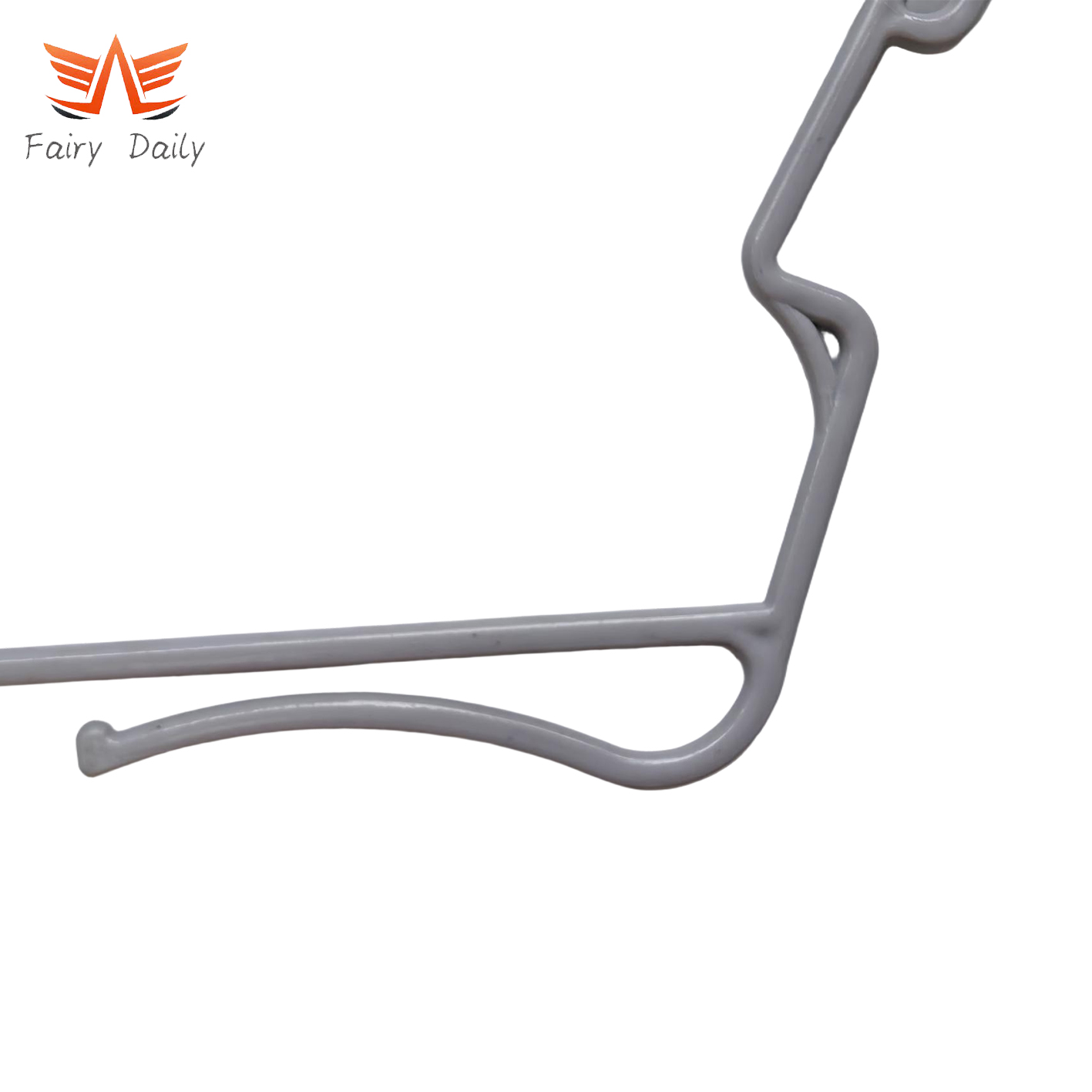 Wholesale Grey Plastic Suits Hanger, Swivel Hook Plastic Clothes Hangers