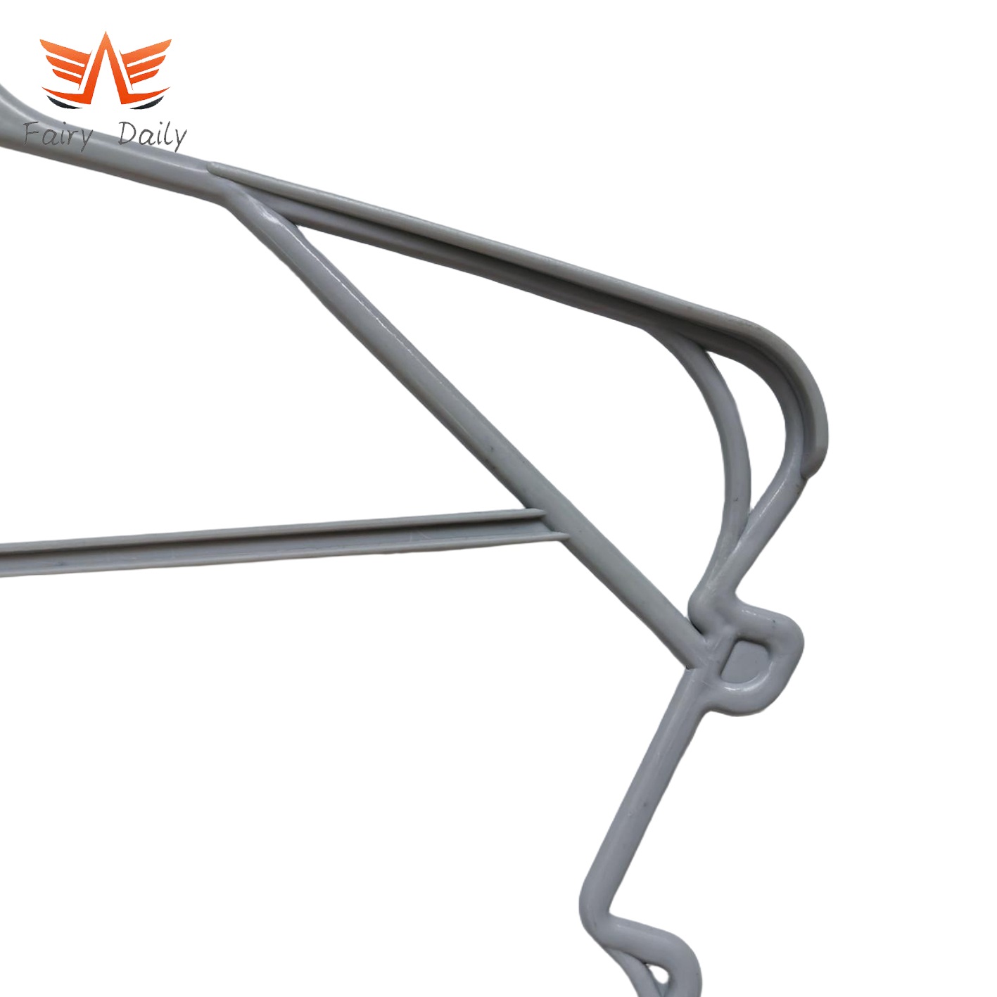 Wholesale Grey Plastic Suits Hanger, Swivel Hook Plastic Clothes Hangers