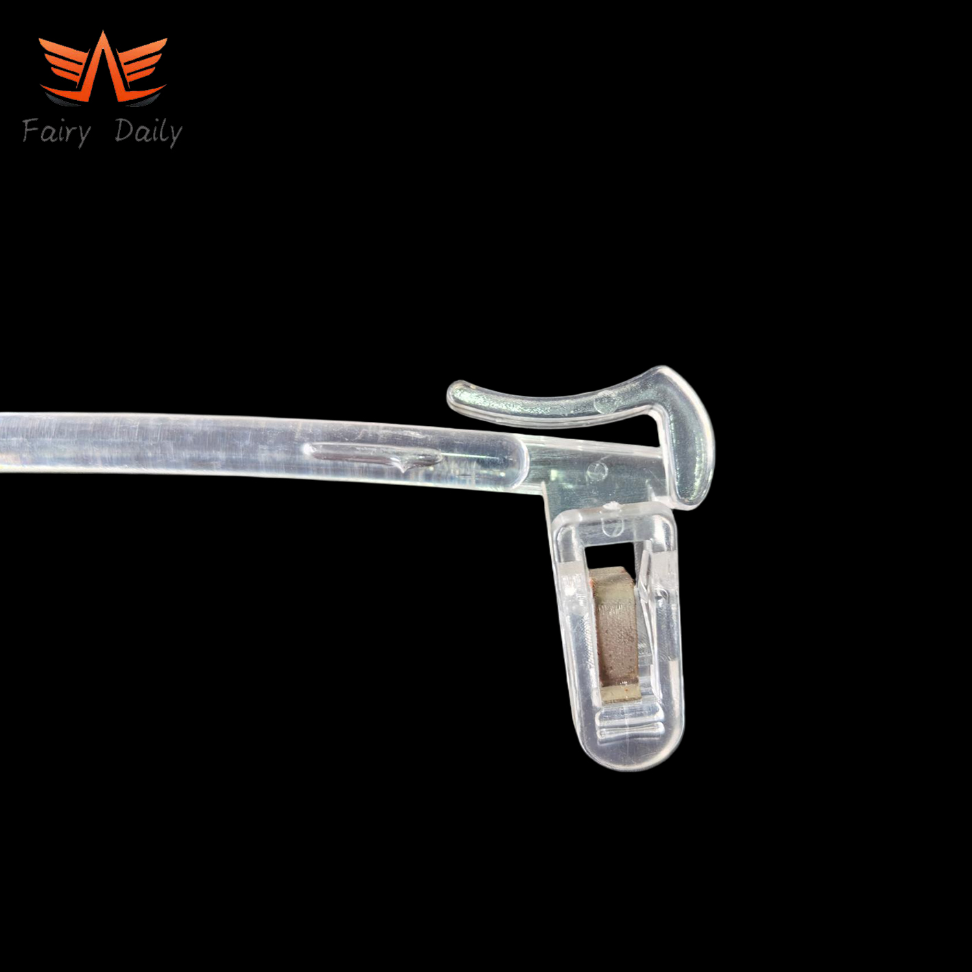 Hot Selling Plastic Clear Underwear Hanger Top Bra Coat Hanger