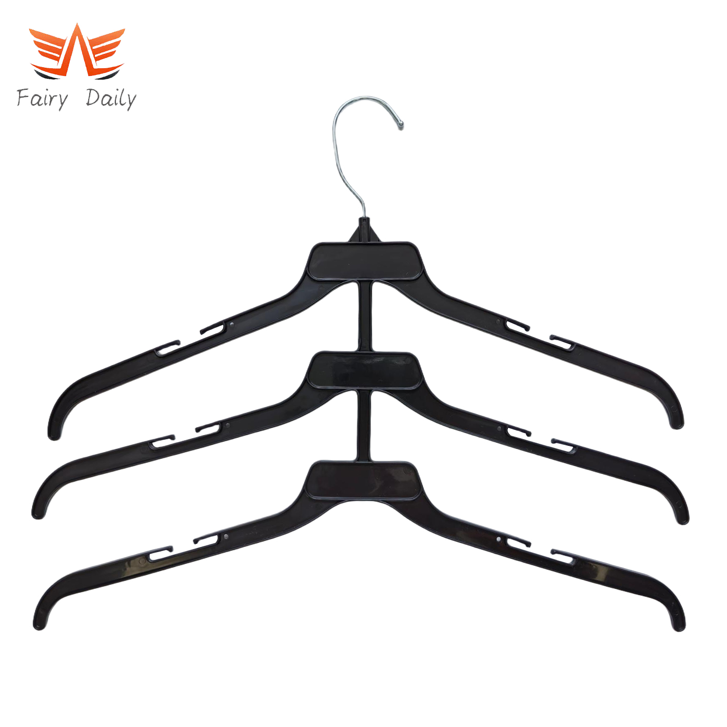 Kids/Children Plastic Clothes Double-Deck Hanger Display Hanger for Shop