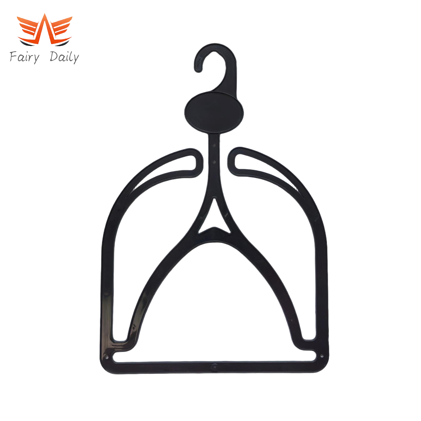 High Quality Transparent Plastic Clear Knitted Hat Scarf Towel Hanger for Display