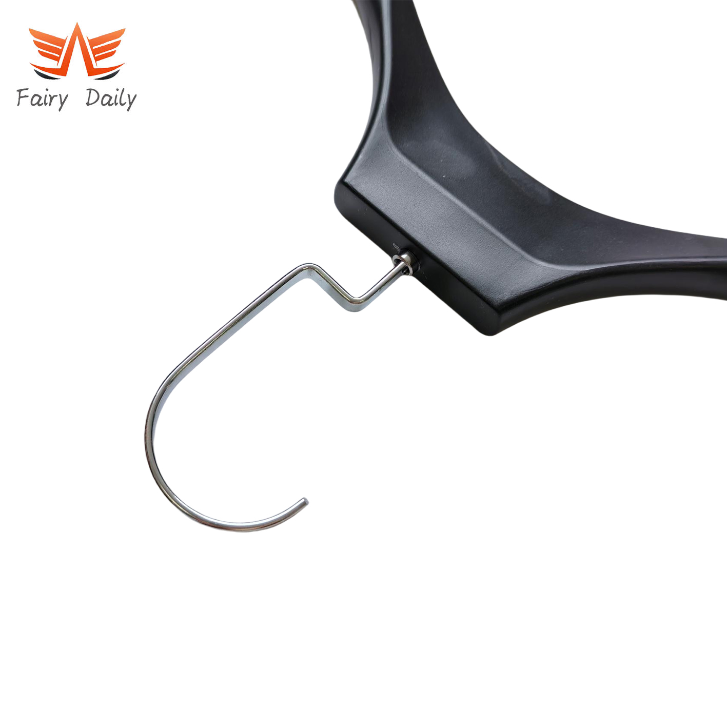 Best Seller Black Plastic Suit Hanger /Pants Hanger for Shop