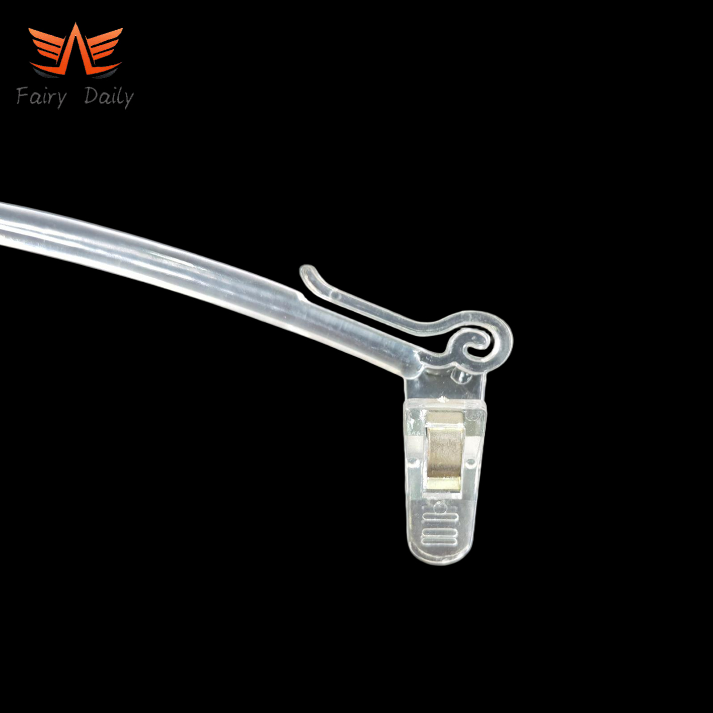 Hot Selling Clear Plastic Bikini Underwear Hanger Plastic Hangers for Underwear
