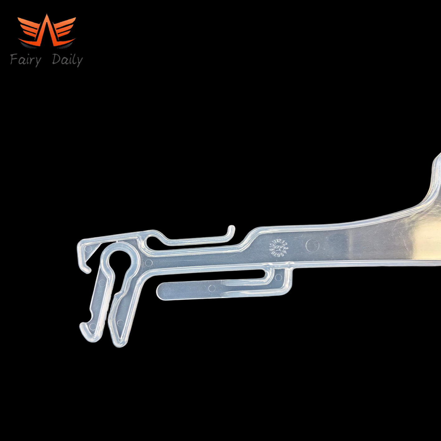 Hot Selling Clear Plastic Hanger Bikini Underwear Hangers for Shops