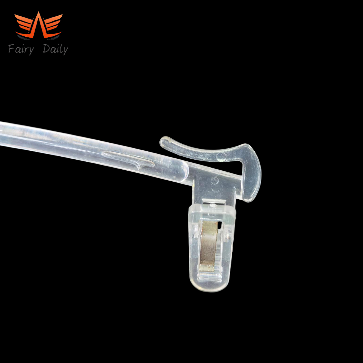 Hot Selling Plastic Clear Underwear Hanger Top Bra Coat Hanger
