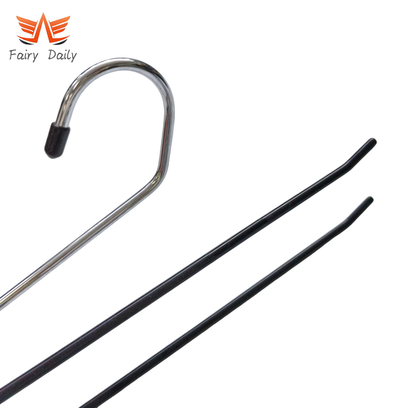 PVC Coated Non-Slip Space Saving Multi Layers Metal Tie Trousers Scarf Hanger