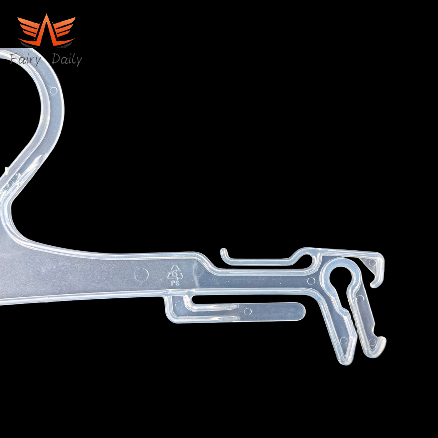 Hot Selling Clear Plastic Hanger Bikini Underwear Hangers for Shops