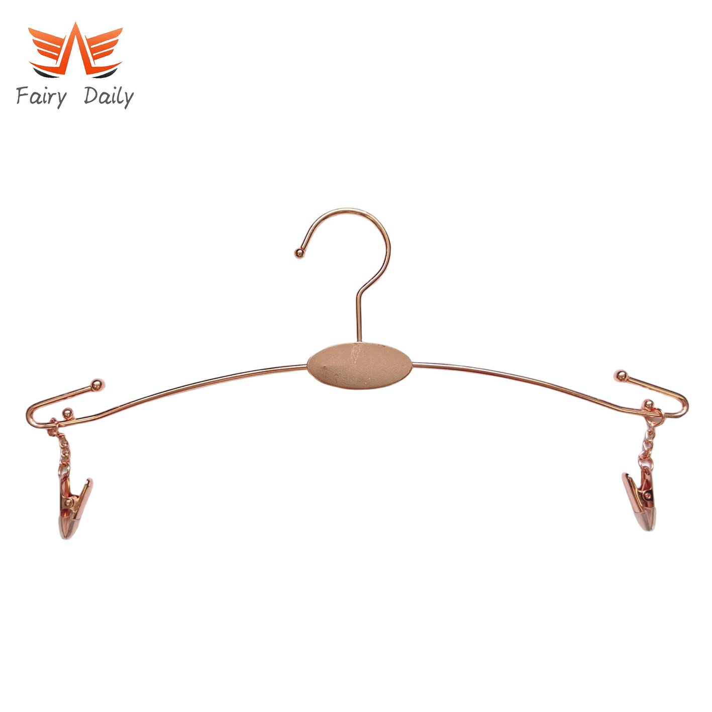High-Quality Metallic Metal Underwear Bra Bottom Hanger for Display