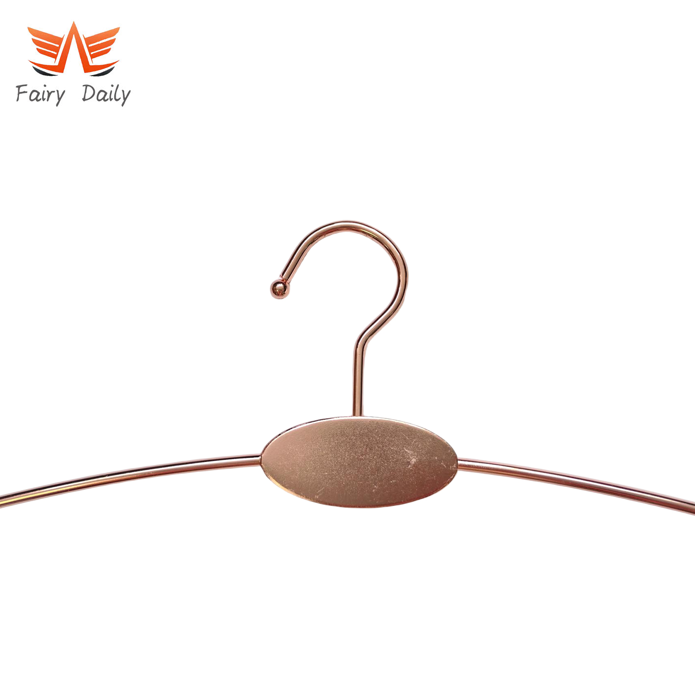 Metal Bikini Lingerie Hangers with Gold Metal Clips for Shop