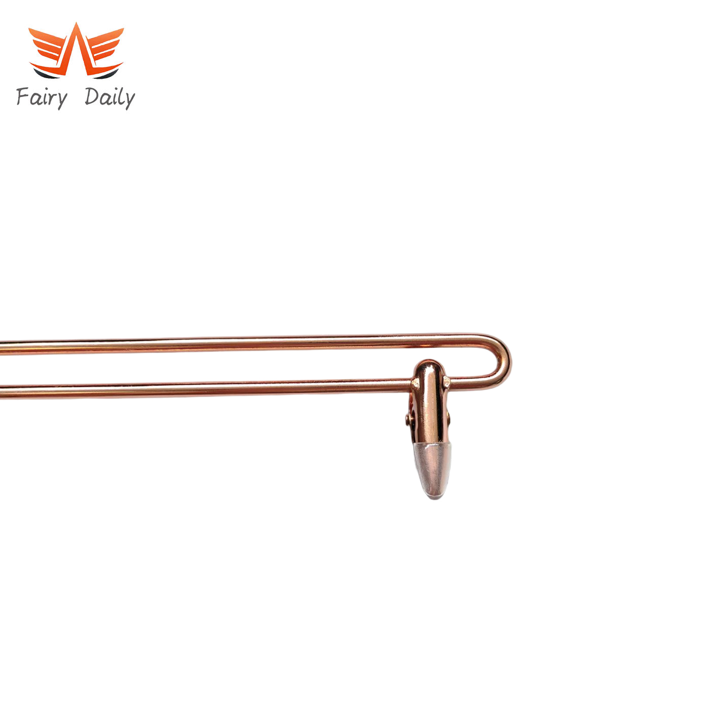 Metal Underwear Bra Hanger Durable Pants Clothes Hangers with Clips for Display