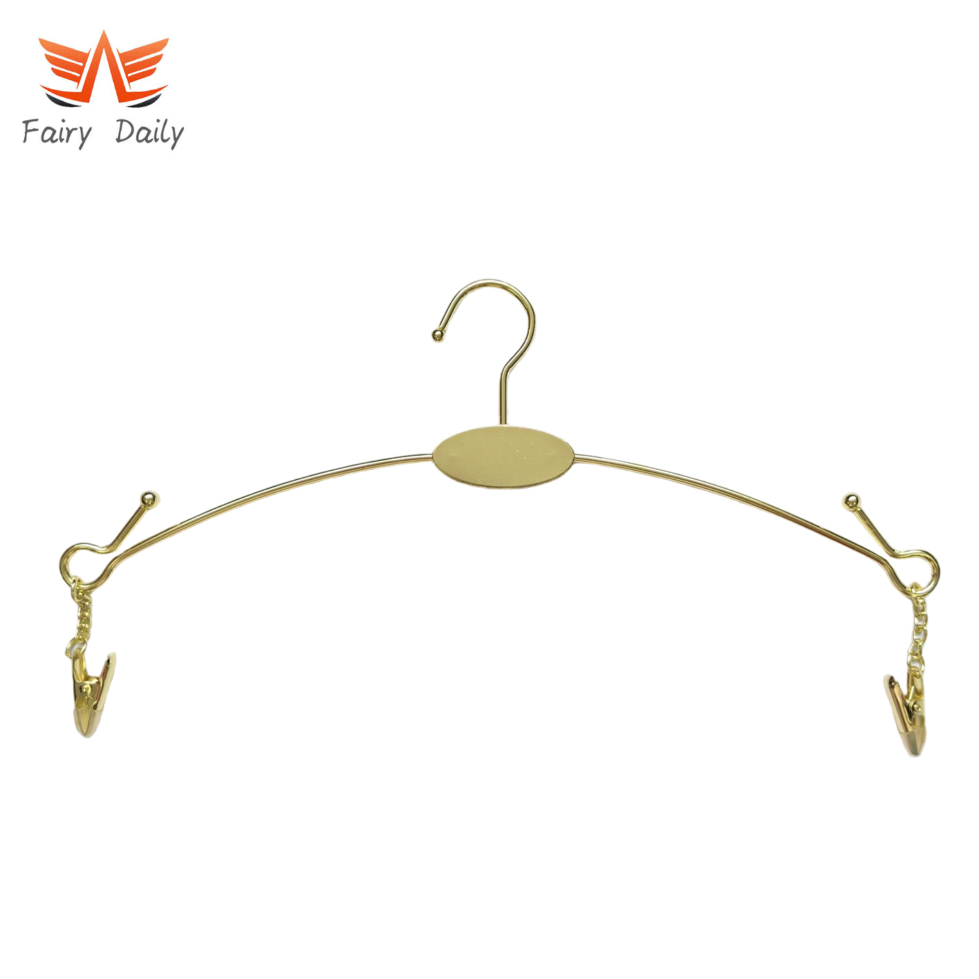 Shop Display High-Quality Metallic Metal Underwear Bra Bottom Hanger