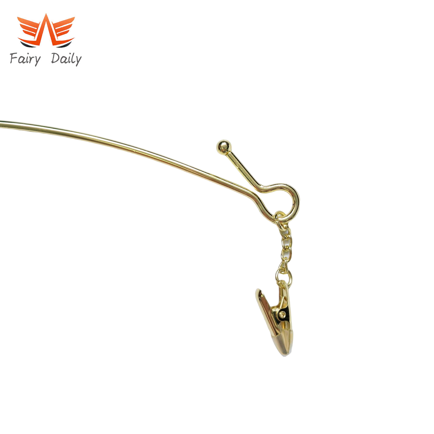 Shop Display High-Quality Metallic Metal Underwear Bra Bottom Hanger