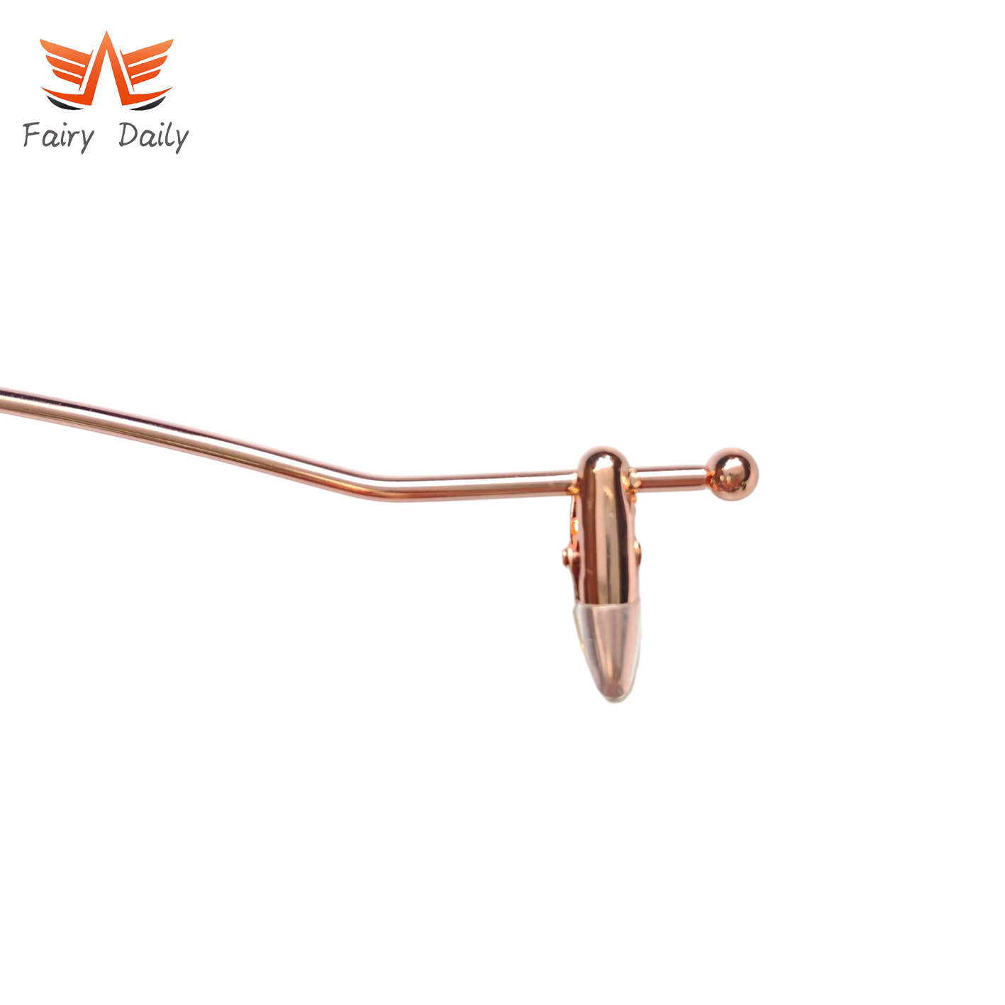 Metal Bikini Lingerie Hangers with Gold Metal Clips for Shop