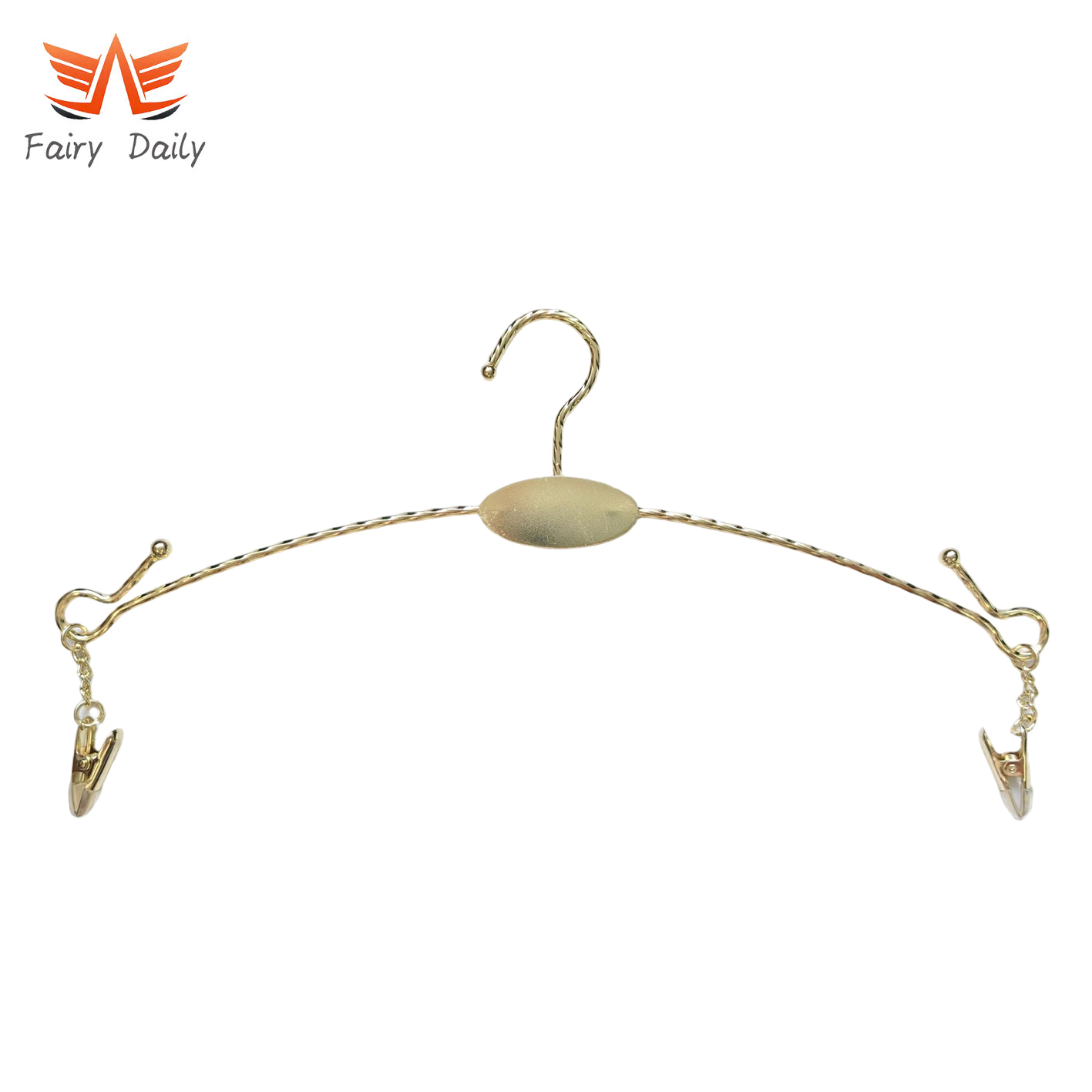 Metal Hangers with Clips Quality Adjustable Clip Hangers Underwear Bra Rack