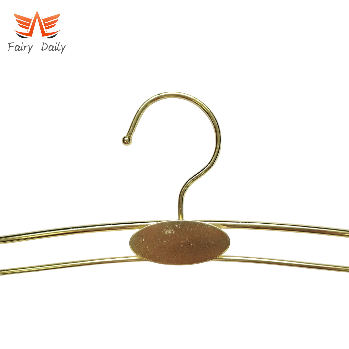 Bra Hanger with Clips Gold Metal Non-Slip Underwear Hangers for Bras Pants
