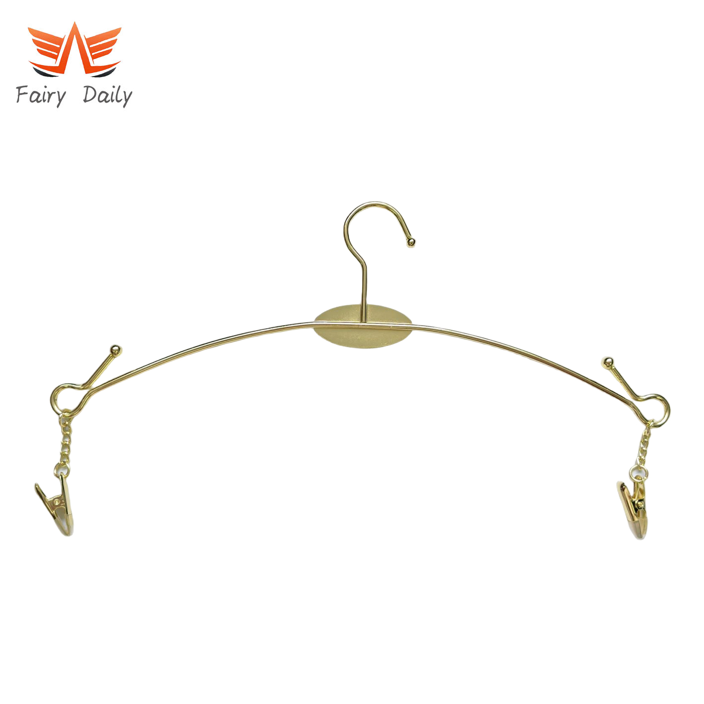 Shop Display High-Quality Metallic Metal Underwear Bra Bottom Hanger
