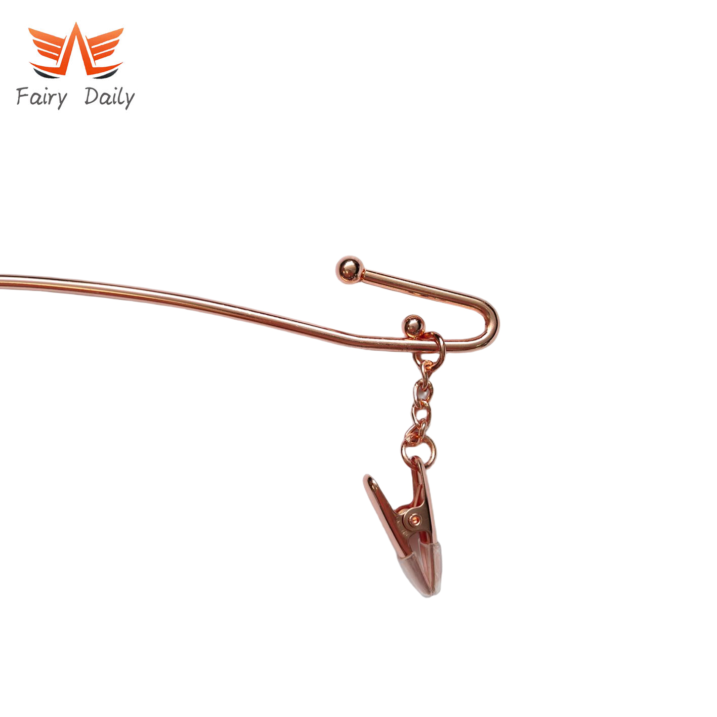 High-Quality Metallic Metal Underwear Bra Bottom Hanger for Display