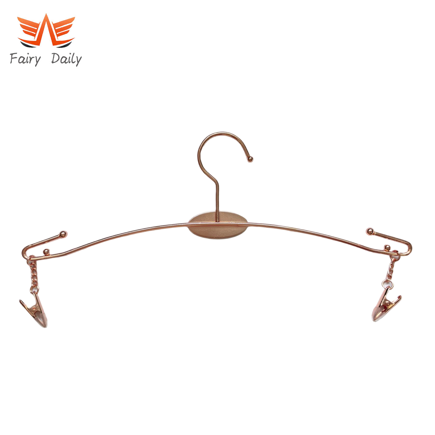 High-Quality Metallic Metal Underwear Bra Bottom Hanger for Display
