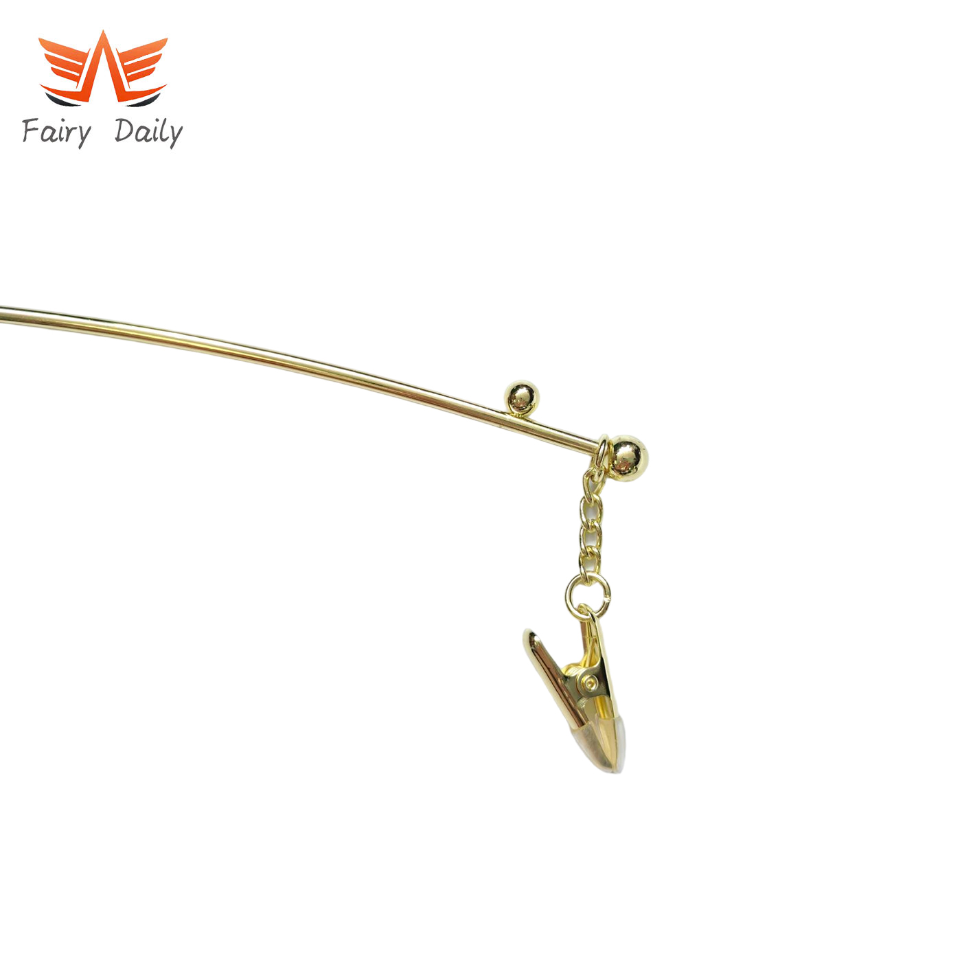Durable Women Metallic Metal Underwear Bra Bottom Hanger for Display